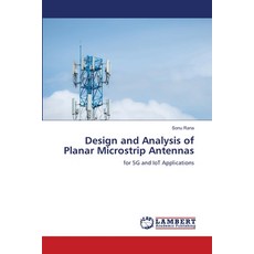 (영문도서)Design and Analysis of Planar Microstrip Antennas Paperback, LAP Lambert Academic Publis..., English, 9786208423322