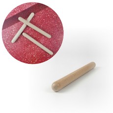 원목 우드 나무 리듬 스틱 막대 클라베 방망이 악기 놀이 수업 난타 북채 난타채 클라베스 초등 음악 교육