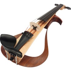 야마하 YAMAHA 일렉트릭 바이올린 YEV104NT 목재의 질감 ​​재질을 살린 유기적인 디자인, 내추럴, 1개