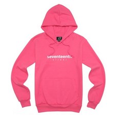 SEVENTEENTH BASIC LOGO HOODY [PNK/WHT]