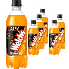 Welch's 威氏 橘子汽水, 500ml, 6個