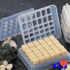 주방 용기 양념 냉동보관 트레이 3개, 상세 설명 참조, 상세페이지 참조