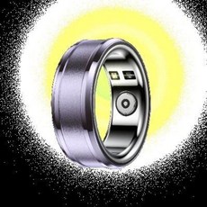 스마트 링 건강 모니터링 헬스 심전도 수면 갤럭시 반지 패션, 1개, 보라색 18