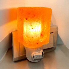 玫瑰鹽燈壁燈小夜燈，可旋轉插頭，除濕開運除晦，營造溫馨浪漫氛圍, 花瓣