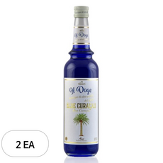 일도제 블루큐라소 시럽, 2개, 700ml