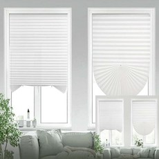 셀프 붙이는 사생활보호 블라인드 일반형 90x150cm 화이트 롤블라인드설치 창문가리개 셀프블라인드 선스크린