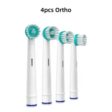 구강 B 전동 칫솔용 범용 브러시 헤드 리필 Oralb용 민감한 정밀 클린 치실 크로스 액션 노즐
