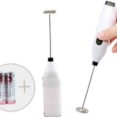 우유거품기 키첸 미니전동거품기 건전지포함 미니거품기 전동거품기