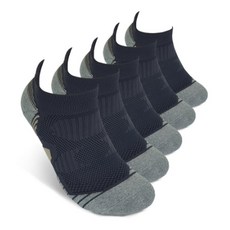 액티브 컴프레션 스니커즈 스포츠양말5P, (D/GRAY)