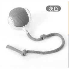 智能跑動逗貓球 智能溜狗球 寵物玩具 自動移動逗貓解悶自轉耐咬, 1個, 灰色【小4.5CM 】, 灰色