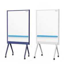 PLUS 普樂士 時尚型屏風白板 可移動辦公室屏風, ALKB-S0912DSK-LG-EU灰