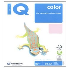 몬디 칼라색지 A4 연분홍색 80g 색상지