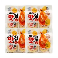 핫한 과자 새우맛집 3mm 새우과자 오리지널, 4개, 78g