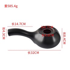 커피로스터기 원두 가정용 로스팅 핸드밀 소형 핸디, 가죽커버가없는블랙세라믹베이킹오븐단일오븐