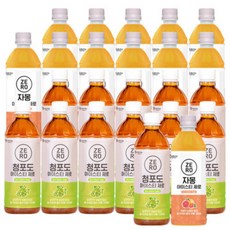 테온셀 맥널티 제로 아이스티 자몽 500mlx12입 + 청포도, 500ml