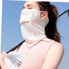 골프 XTJ52 아이스실크 쿨페이스 라운딩 자외선차단