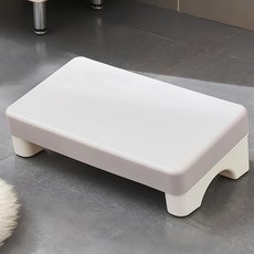 세이섬 사무실 발받침대 책상 발판 방석 포함 다용도 풋스툴 발받침, 그레이