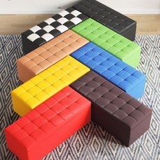 벤치형소파 거실 라운지 매장 미용실 등받이없는 패브릭 인테리어, 170x40x40cm / 수납O, 1. 화이트 가죽