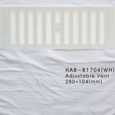 라망 통풍구 PVC 백색 280x104