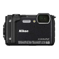 니콘 디지털 카메라 COOLPIX W300 BK 1605만 화소 방수 내한 방진 블랙