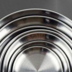 스텐 원형트레이 서빙, 1호 14cm, 1개