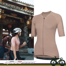 【速度公園】FRONTIER NERVE TRAINING Jersey 運動版『女款』車衣 (珊瑚粉) XS L, 1個