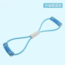 홈 피트니스용 들것 등 쉐이핑 오픈 숄더 어깨 운동용 스트레칭 밴드가 탄성 밴드, 2. Blue