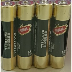 國際牌碳鋅電池 家用電池, 1個, 無敵4號(4顆), 4