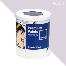 노루페인트 팬톤 실외 벽면 저광 페인트, 13-3802 OrchidTint, 1L, 1개