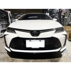 適用於 豐田 12代 12.5代 ALTIS 運動版 包覆式 免鑽孔 前包 前下巴 前空力套件, 1個