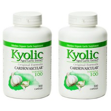 Wakuaga 陳年大蒜萃取膠囊, 300顆, 2罐