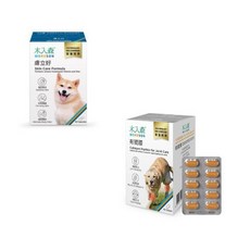 木入森 犬寶膚立好 狗狗關節保健品，誠意樂活健康生活館推薦，守護毛孩的皮膚健康與活力, 1個, 犬寶膚立好30顆