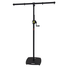 Cbear 舞台燈光架 手搖升降 可拆卸橫桿 加重底盤 可調節腳墊, WP-164B-2+T-BAR-3, 1套