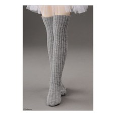 돌모아 구체관절인형 43cm 인형용 밴드스타킹 MSD - Nanasoo Band Stocking (Gray), 1개