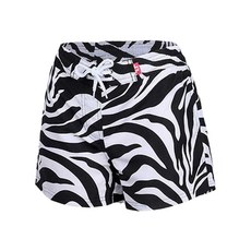 VERAF 花紋綁帶沙灘短褲 A141