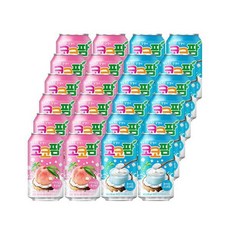 해태 코코팜 340ml 피치핑크+화이트 혼합 24개 어린이 음료, 해태 코코팜 340ml 피치핑크+화이트 혼합 24개 어