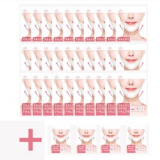 로로스키니 프리미엄 하이드로겔 턱 v 브이라인 리프팅 팩 10팩 LS0125, 33개