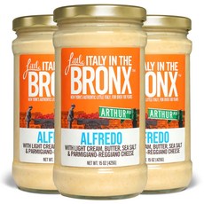브롱크스의 리틀 이태리 알프레도 소스 - 알프레도 파스타 소 Little Italy in the Bronx Alfredo Sauce - Alfredo Pasta Sauce Spa, 1개, 425g