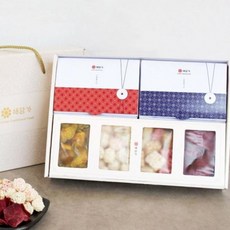 궁중한과 12호 선물세트 유과 명절 설 추석 전통과자, 990g, 1개