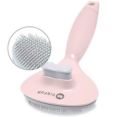 고양이 헤어 브러시 털 빠짐용 고양이 브러시 단모 및 장모 고양이를 위한 부드러운 실리콘 셀프 클리닝 브러시 그루밍 및 털 빠짐용 434907, 1
