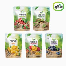 뉴뜨레 냉동과일 3kg (딸기 블루베리 망고 키위), 3개, 국산딸기 1kg
