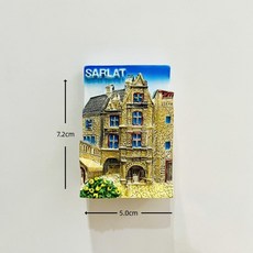 냉장고 자석 프랑스 기념품 여행 파리 선물 프라하, 화이트사라마을