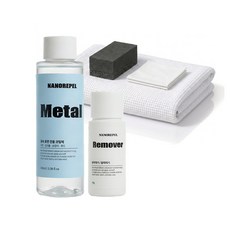 나노리펠 메탈 유막제거제 세트 셀프 나노 욕실 주방 발수 코팅제 싱크볼 후드 수전 금속 스테인리스, 1개