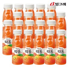 빙그레 따옴주스 자몽 235ml 무료냉장배송, 20개, 상세페이지 참조