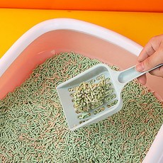 고양이 배변처리 모래삽 화장실 모래스쿱 촘촘삽 똥삽 lot+6448QO, 본상품선택