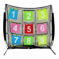 프리즈비 랙 플라잉 디스크 골대 수납 메시 야외 그물, 그리드 프레임 1.26x1.62m, 1개