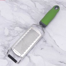 치즈 그레이터 그라인더 트러플 강판 채칼 와사비 갈기, 1개, 와이드 플레이트 그린