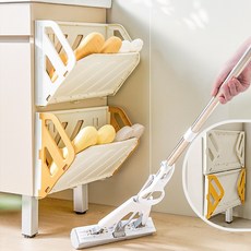 스피세프 현관 벽걸이 신발장 간이 폴딩 신발정리대, 1단, 하양