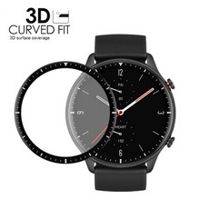 Amazfit GTS 2 3 4 용 9D 강화 연질 유리 시계 필름 Pro BiP Lite POP 미니 보호기, 15 For GTR 3 Pro, 02 5pcs