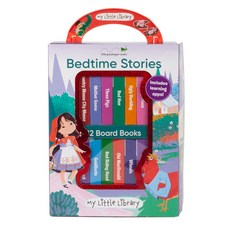 (영문도서) My Little Library: Bedtime Stories (12 Board Books & 3 Downloadable Apps!) Boxed Set, Little Grasshopper Books, English, 9781640309999